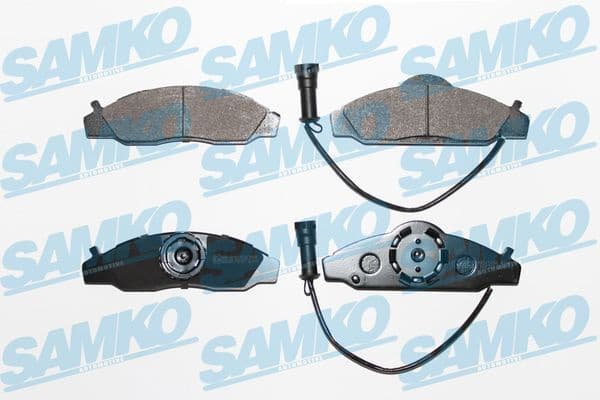 Brake Pad Set, disc brake 5SP721
