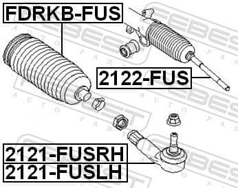 Inner Tie Rod 2122-FUS - image 2