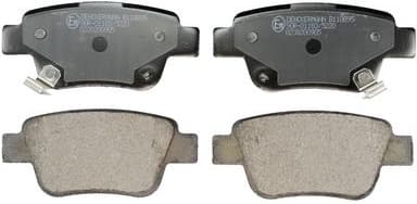 Brake Pad Set, disc brake B110895
