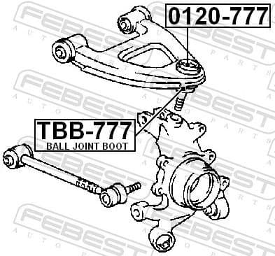 Bellow, ball joint TBB-777 - image 2