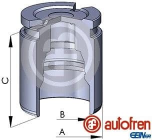 Piston, brake caliper D025786