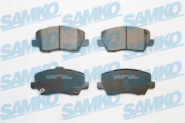 Brake Pad Set, disc brake 5SP2060