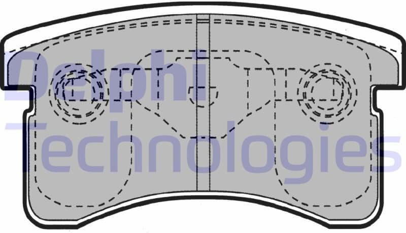 Brake Pad Set, disc brake LP1141