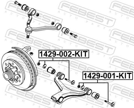 Camber Correction Screw Set 1429-002-KIT - image 2