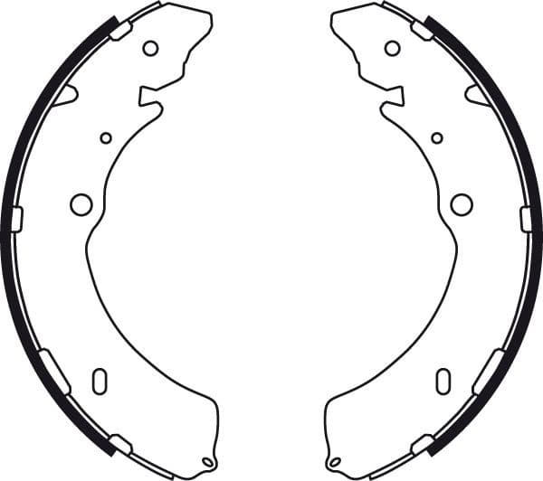 Brake Shoe Set GS8756 - image 4