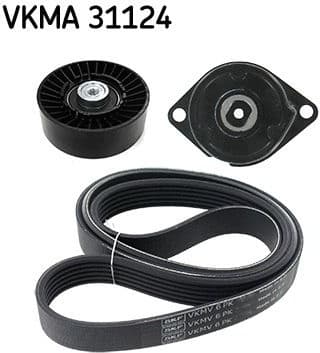 V-ribbed Belt Set VKMA31124 - image 2