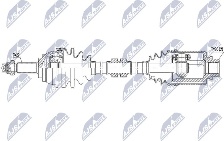 Drive Shaft NPW-NS-088
