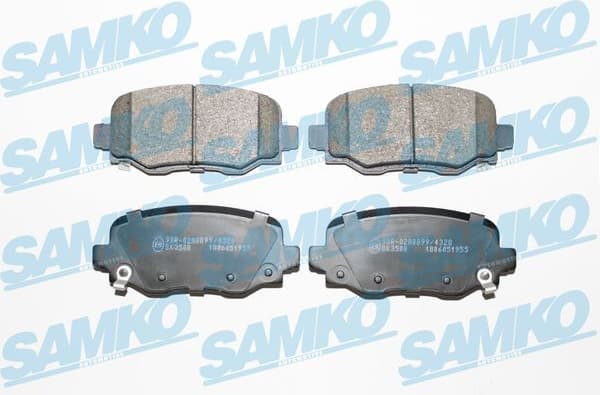 Brake Pad Set, disc brake 5SP1955