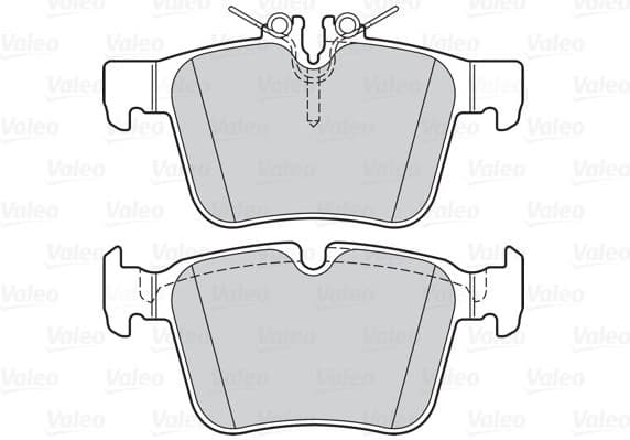 Brake Pad Set, disc brake ESSENTIAL 302209 - image 2