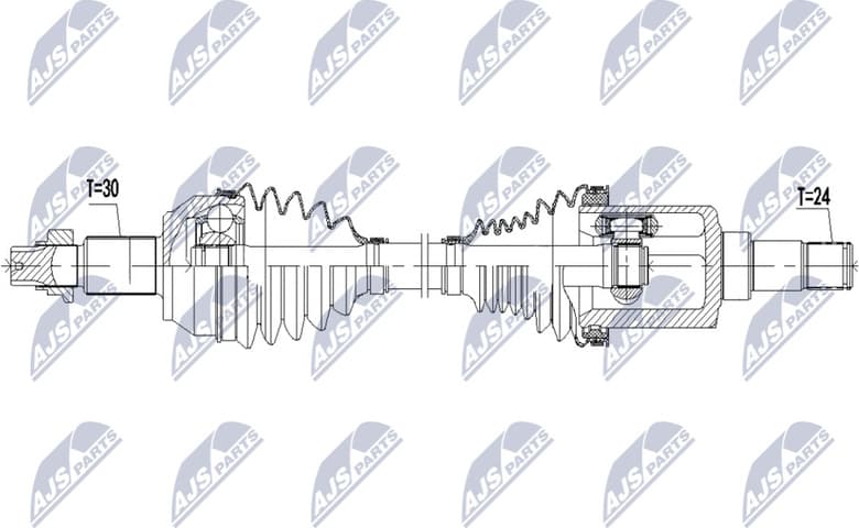 Drive Shaft NPW-MA-002