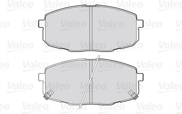 Brake Pad Set, disc brake ESSENTIAL 301842 - image 2