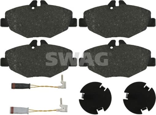 Brake Pad Set, disc brake 10 91 6452