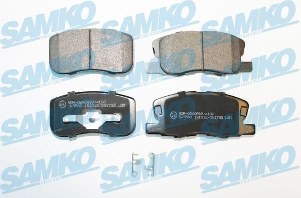 Brake Pad Set, disc brake 5SP1733