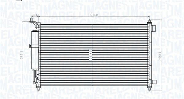 Condenser, air conditioning 350203829000