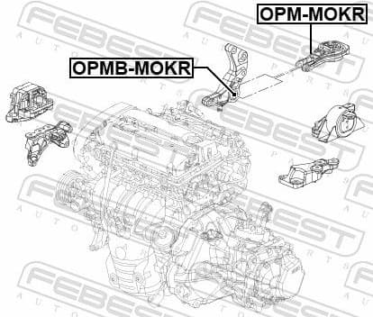 Mounting, engine OPM-MOKR - image 2