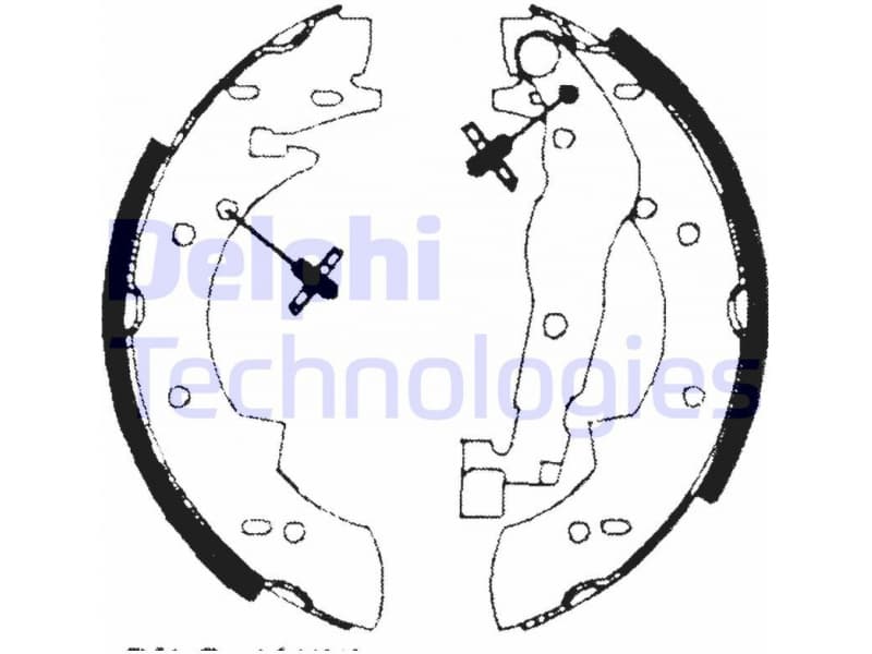 Brake Shoe Set LS1690