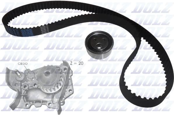 Water Pump & Timing Belt Kit KD017