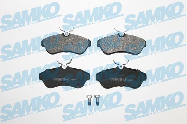 Brake Pad Set, disc brake 5SP806