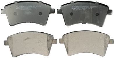 Brake Pad Set, disc brake B110951