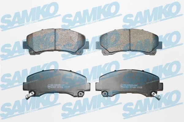 Brake Pad Set, disc brake 5SP1630