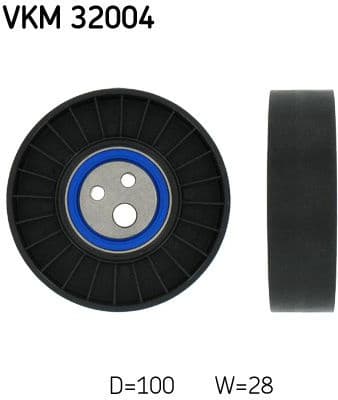 Deflection/Guide Pulley, V-ribbed belt VKM 32004 - image 2