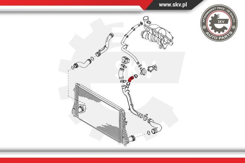 Charge Air Hose 24SKV061 - image 2