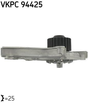 Water Pump, engine cooling VKPC 94425 - image 2