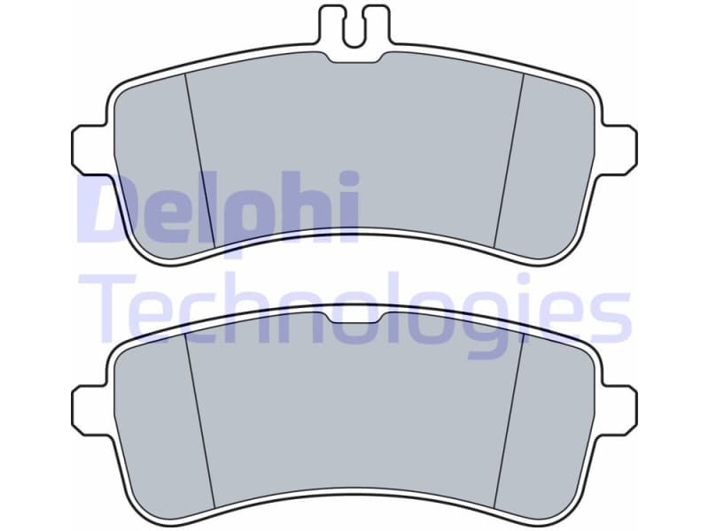 Brake Pad Set, disc brake LP3542