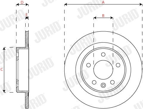 Brake Disc COAT+ 563311JC - image 2