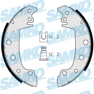 Brake Shoe Set 82850