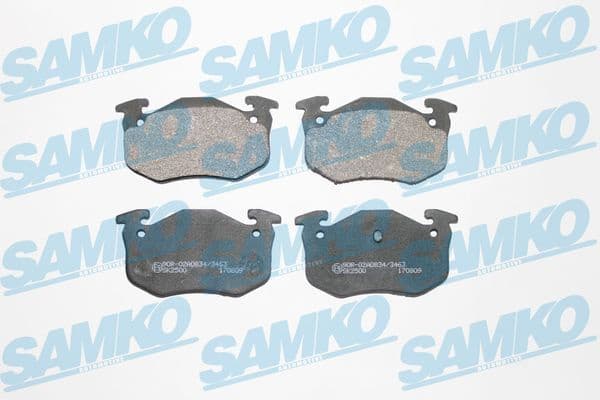 Brake Pad Set, disc brake 5SP275