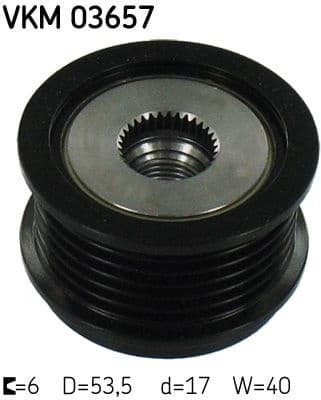 Alternator Freewheel Clutch VKM03657 - image 2