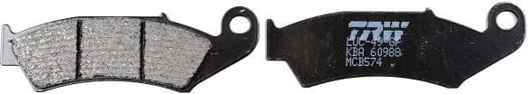 Brake Pad Set, disc brake Organic Allround MCB574 - image 2