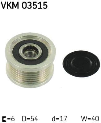 Freewheel clutch alternator VKM03515 - image 2