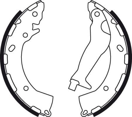 Brake Shoe Set GS8785 - image 3