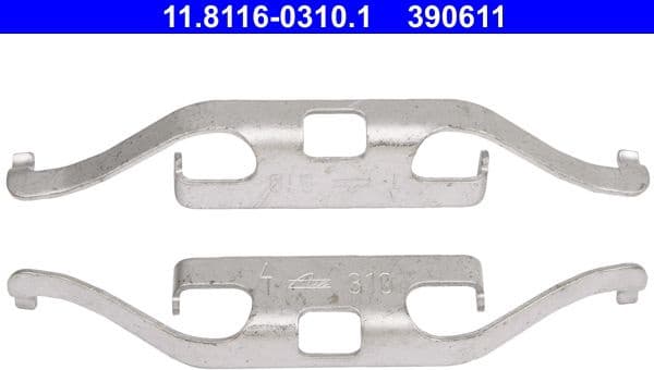 Spring, brake caliper 11.8116-0310.1 - image 2