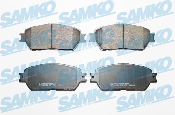 Brake Pad Set, disc brake 5SP1792