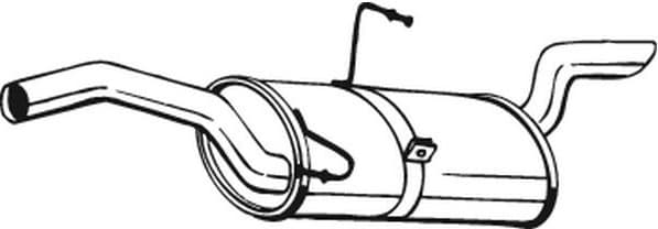 Rear Muffler 190-101