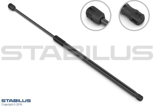 Gas Spring, rear window //  INTER-STOP® 110189