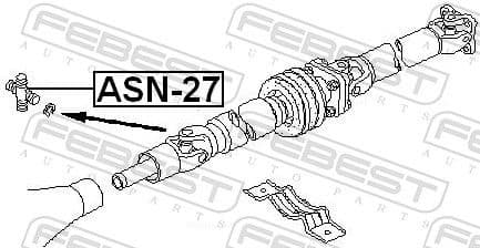 Joint, propshaft ASN-27 - image 2