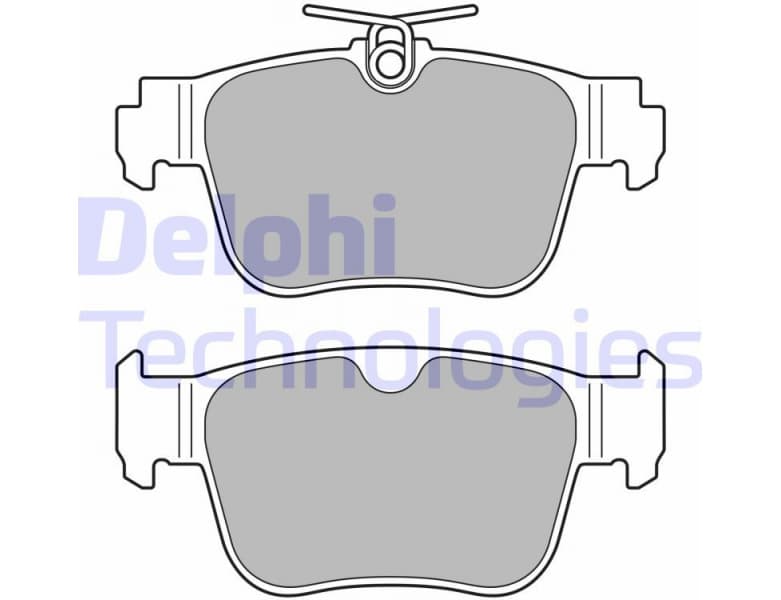 Brake Pad Set, disc brake LP3669