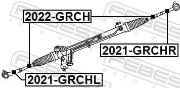 Inner Tie Rod 2022-GRCH - image 2
