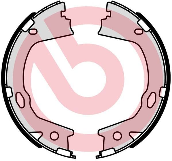 Brake Shoe Set, parking brake ESSENTIAL LINE S 30 546