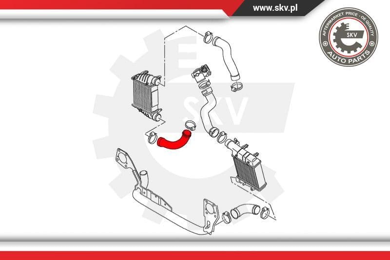 Charge Air Hose 24SKV536 - image 4