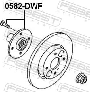 Wheel Hub 0582-DWF - image 2