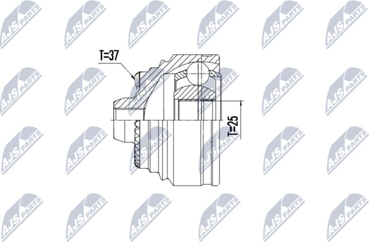 CV joint outer NPZ-BM-027