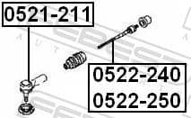 Tie Rod End 0521-211 - image 2