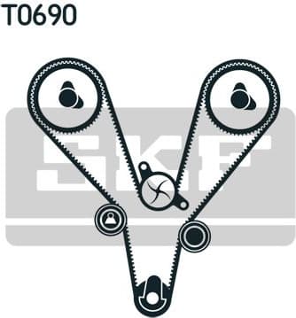 Timing Belt Kit VKMA 95657 - image 4