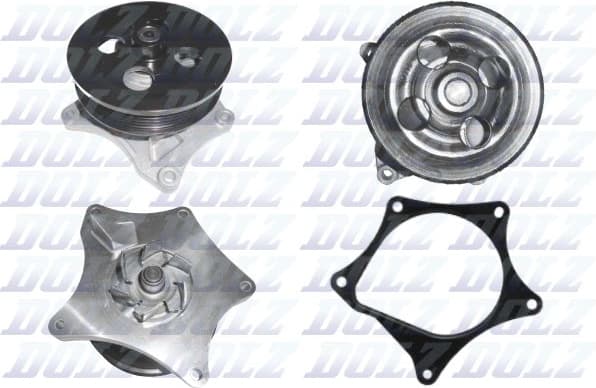 Water Pump, engine cooling O277