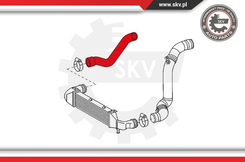 Charge Air Hose 24SKV616 - image 4